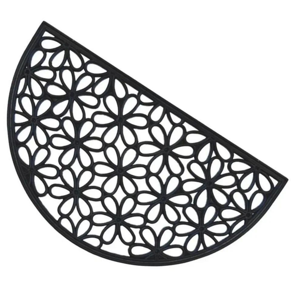 Recycled Rubber Door Mats, Outdoor/Indoor Durable & Easy to Clean All Season All